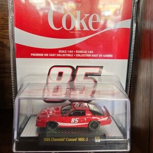 Coca-Cola Red 1985 Chevrolet Camaro IROC-Z Diecast Model